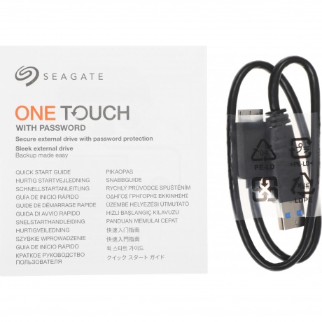 Внешний жесткий диск Seagate One Touch 1TB (STKY1000401) Grey - фото 6