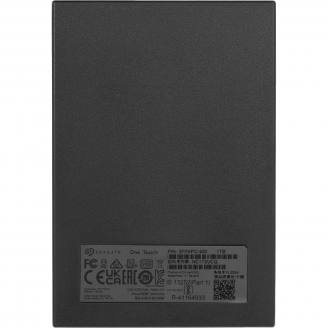 Внешний жесткий диск Seagate One Touch 1TB (STKY1000400) Black - фото 2