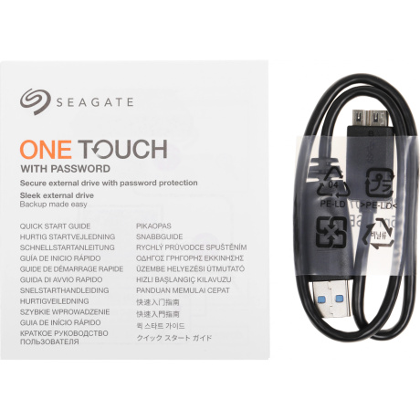 Внешний жесткий диск Seagate One Touch 1TB (STKY1000400) Black - фото 8