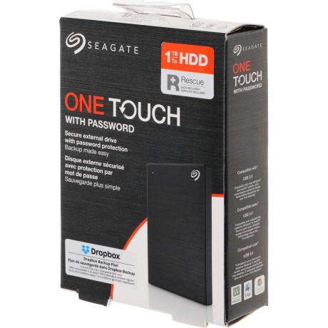 Внешний жесткий диск Seagate One Touch 1TB (STKY1000400) Black - фото 9
