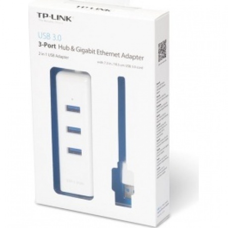 Сетевой адаптер Gigabit Ethernet TP-Link UE330 - фото 3