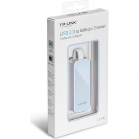 Сетевой адаптер Ethernet TP-Link UE200 USB 2.0 - фото 5