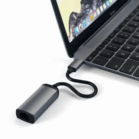 Сетевой адаптер Ethernet Satechi Aluminum Type-C to Gigabit Ethe...