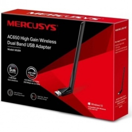 Wi-Fi адаптер Mercusys MU6H - фото 3