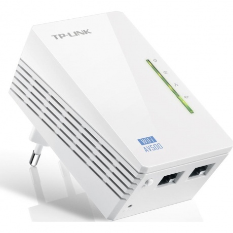 Wi-Fi+Powerline адаптер TP-Link TL-WPA4220 Ethernet - фото 4