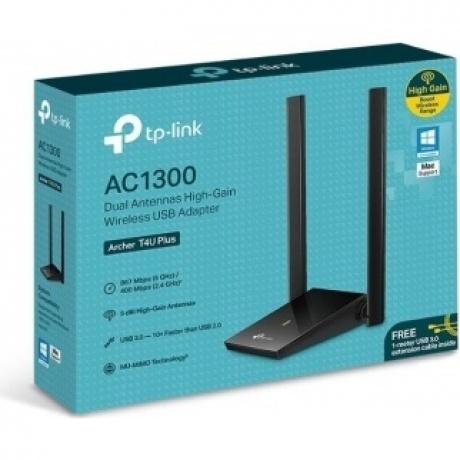 Wi-Fi адаптер TP-Link Archer T4U Plus - фото 4