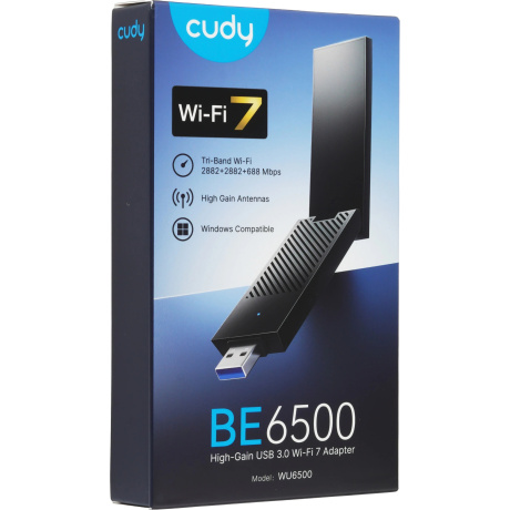 Wi-Fi адаптер USB Cudy WU6500 - фото 6