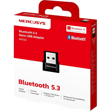 Wi-Fi адаптер USB Mercusys MA530 - фото 3