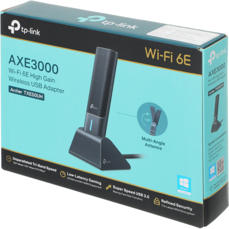WiFi адаптер TP-Link Archer TXE50UH - фото 5