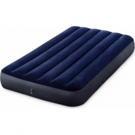 Надувная кровать односпальная INTEX DURA-BEAM CLASSIC DOWNY 99x1...