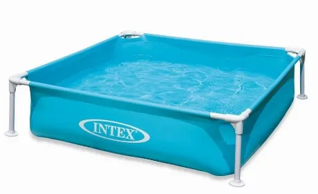 Бассейн детский каркасный INTEX, синий, 57173, 122х122х30