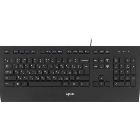 Клавиатура Logitech K280e черный USB - фото 1