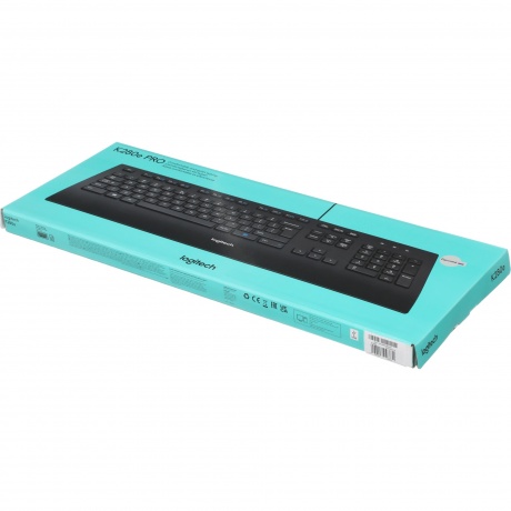 Клавиатура Logitech K280e черный USB - фото 8