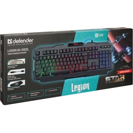 Клавиатура Defender Legion GK-010DL - фото 2