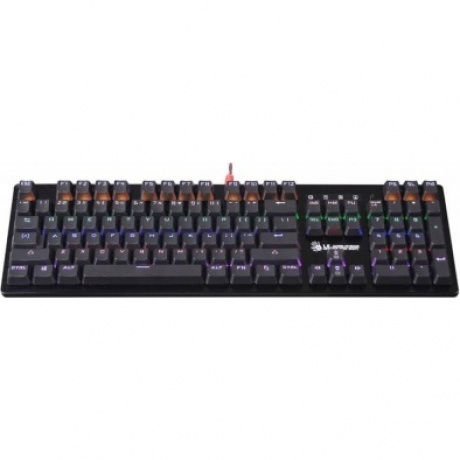 Клавиатура A4Tech Bloody B820R  Blue S черный - фото 1