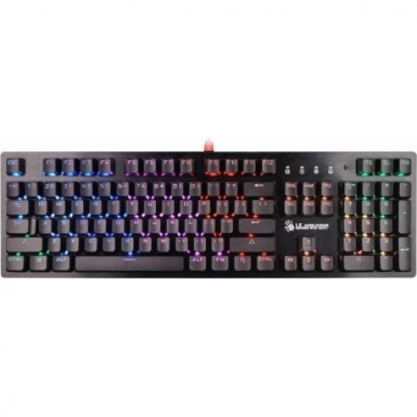 Клавиатура A4Tech Bloody B820R  Blue S черный - фото 3