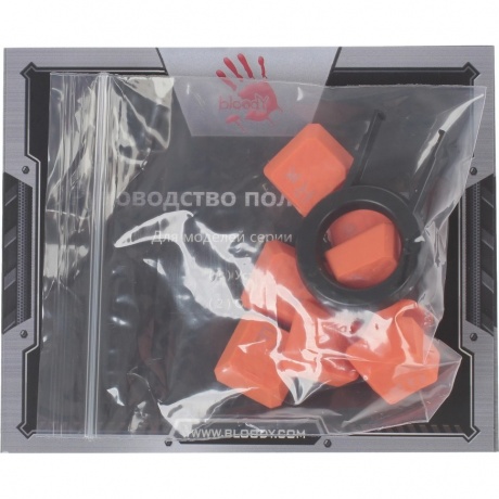 Клавиатура A4Tech Bloody B810R NetBee черный - фото 6