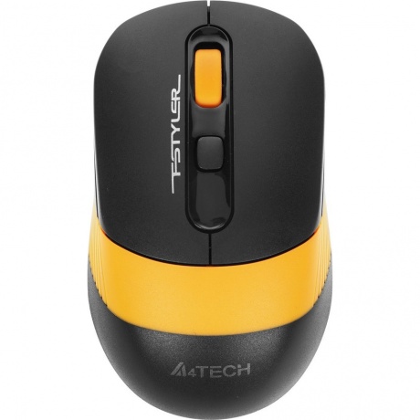 Набор клавиатура+мышь A4Tech Fstyler FG1010 черный/оранжевый - фото 6