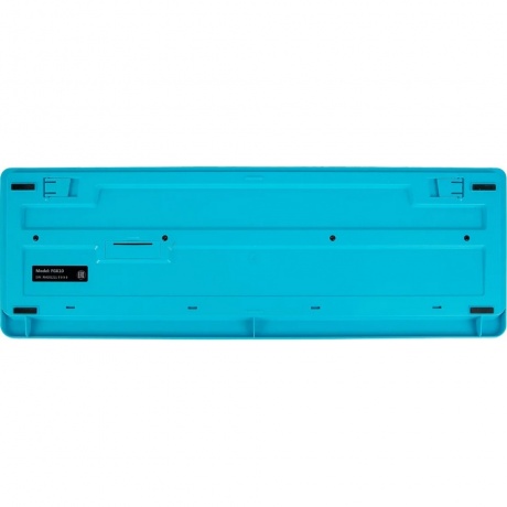 Набор клавиатура+мышь A4Tech Fstyler FG1010 черный/синий - фото 3