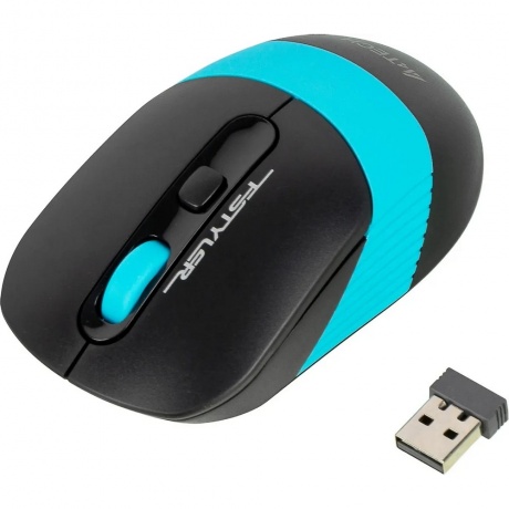 Набор клавиатура+мышь A4Tech Fstyler FG1010 черный/синий - фото 10