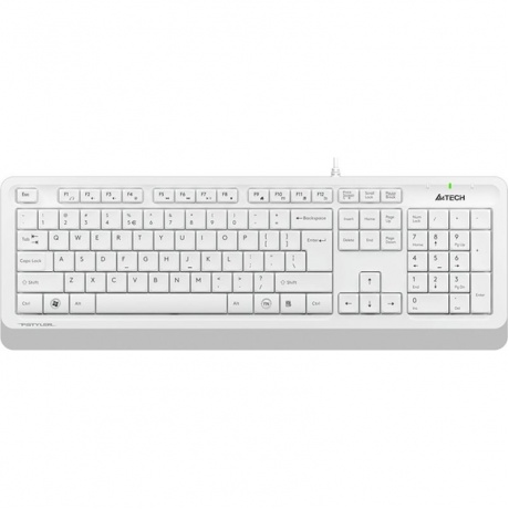 Клавиатура A4Tech Fstyler FK10 белый/серый - фото 6