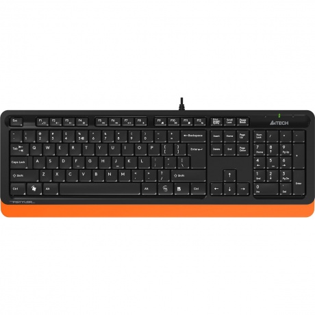 Набор клавиатура+мышь A4Tech Fstyler F1010 черный/оранжевый - фото 8