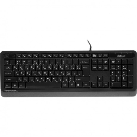 Клавиатура A4Tech Fstyler FK10 черный/серый