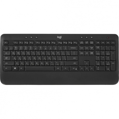 Набор клавиатура+мышь Logitech MK540 Advanced черный 920-008686 - фото 7