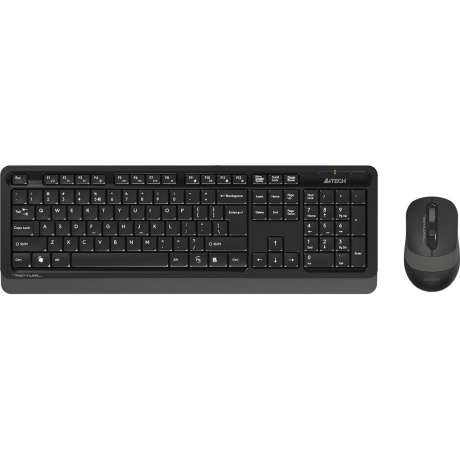 Набор клавиатура+мышь A4Tech Fstyler FG1010 черный/серый - фото 11