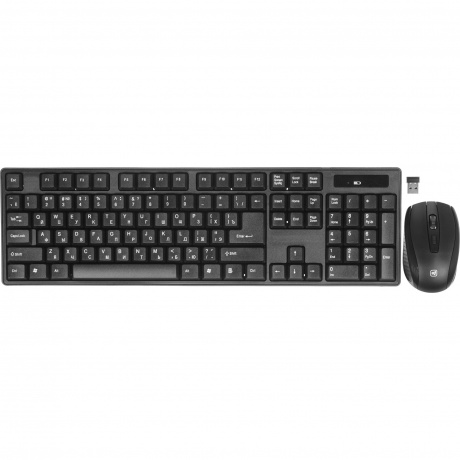 Набор клавиатура+мышь Defender C-915 RU Black USB - фото 1