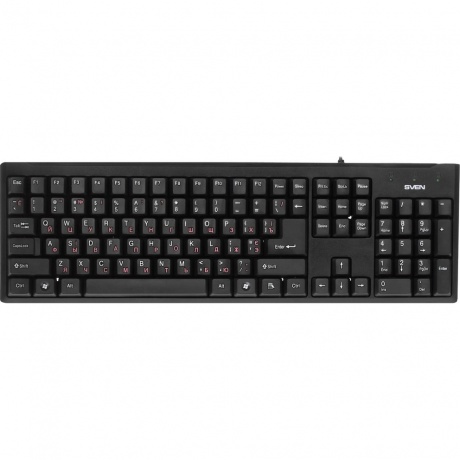Клавиатура Sven Standard 303 Power black (SV-03100303PU) - фото 1