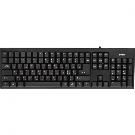 Клавиатура Sven Standard 303 Power black (SV-03100303PU)