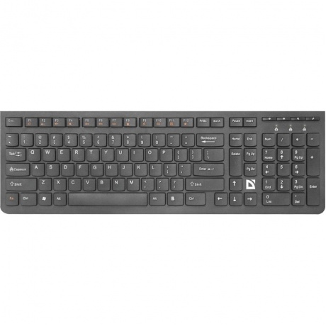 Клавиатура Defender UltraMate SM-535 RU Black USB - фото 1