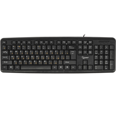 Клавиатура Gembird KB-8320U-BL Black USB - фото 1