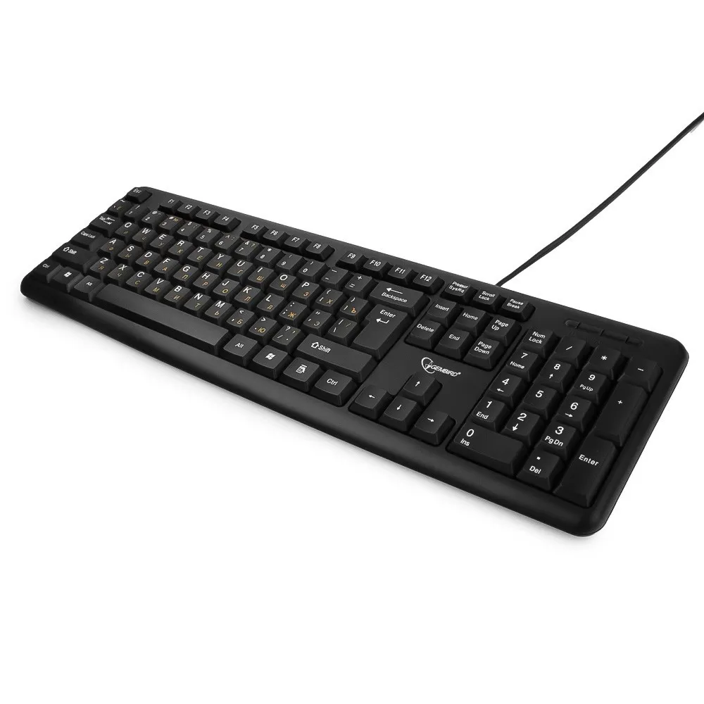 Клавиатура Gembird KB-8320U-BL Black USB - фото 2