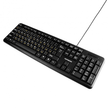 Клавиатура Гарнизон GK-100 Black - фото 2