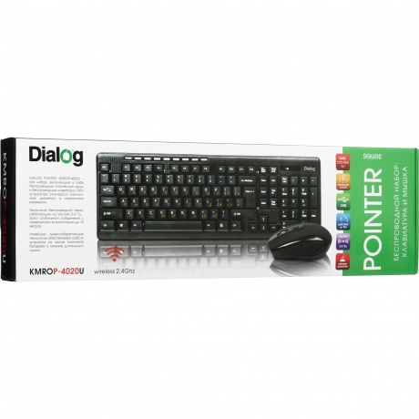 Набор клавиатура+мышь Dialog KMROP-4020U Black USB - фото 10