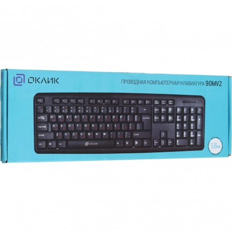 Клавиатура Oklick 90MV2 черный USB - фото 6