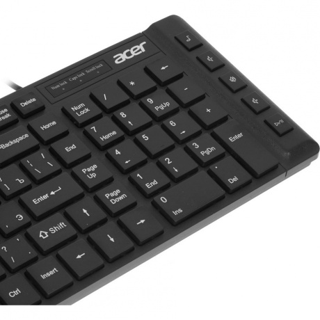 Клавиатура Acer OKW010 (ZL.KBDEE.002) черный - фото 3