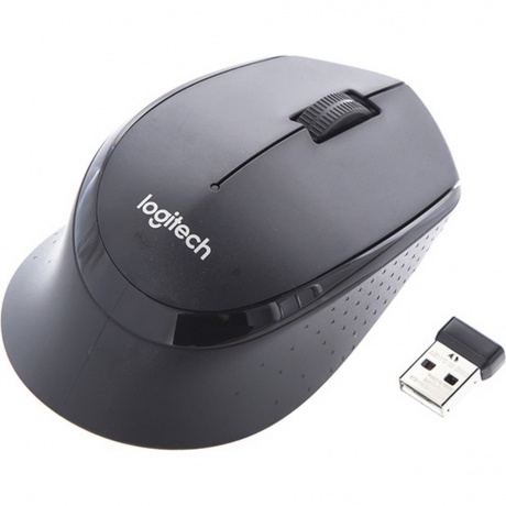 Набор клавиатура+мышь Logitech MK345 черный - фото 1