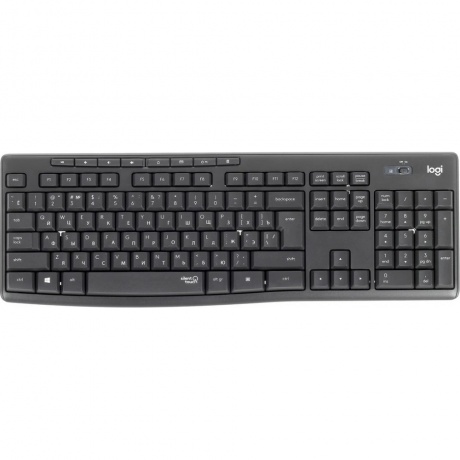 Набор клавиатура+мышь Logitech MK295 Silent Wireless Combo черный - фото 11