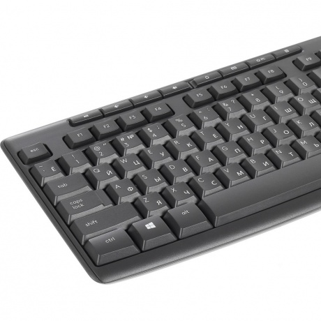 Набор клавиатура+мышь Logitech MK295 Silent Wireless Combo черный - фото 3