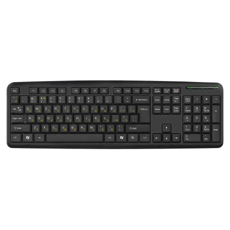 Клавиатура ExeGate LY-331L5 USB Black - фото 1