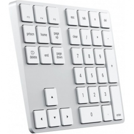 Клавиатура Satechi Aluminum Slim Wireless Keyboard (ST-XLABKS) Silver - фото 2
