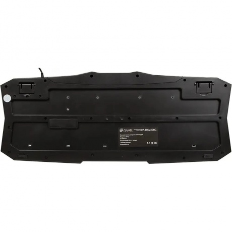 Комлект Oklick HS-HKM100G Imperial черный - фото 38