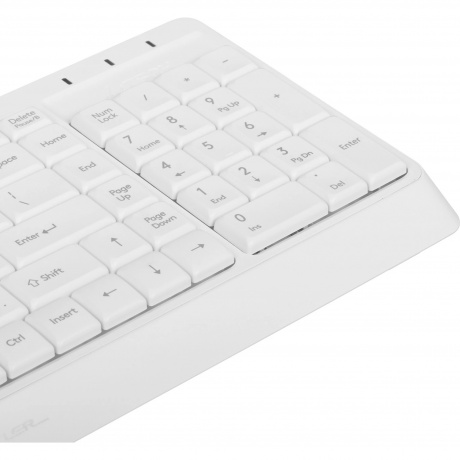 Клавиатура A4Tech Fstyler FK15 белый - фото 3