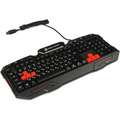 Клавиатура Dialog KGK-11U Black - фото 4