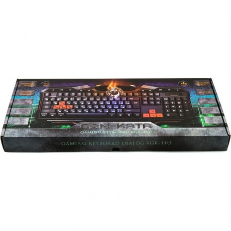 Клавиатура Dialog KGK-11U Black - фото 8
