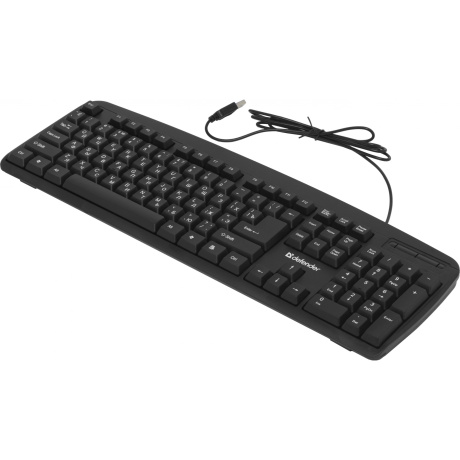 Клавиатура Defender Office HB-910 (45910) Black - фото 1