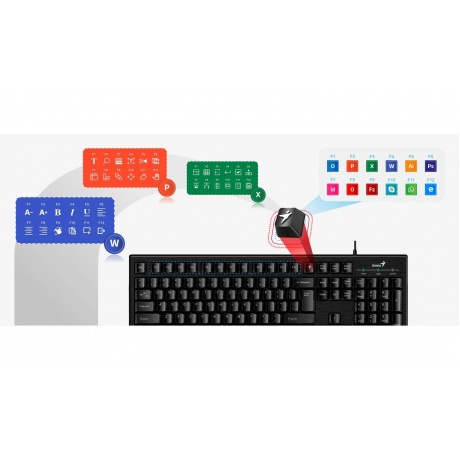 Клавиатура Genius Smart KB-101 (31300006414) - фото 11